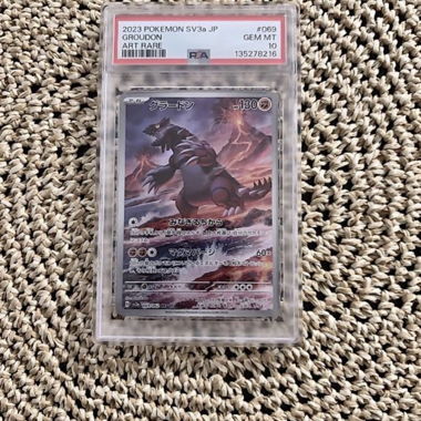 Pokemon-Karte Groudon PSA 10