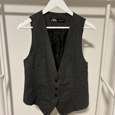 Gilet ZARA grigio
