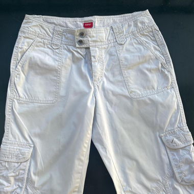 Beige Cargo Pants