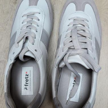 Fretz Halbschuhe weiss grau neu