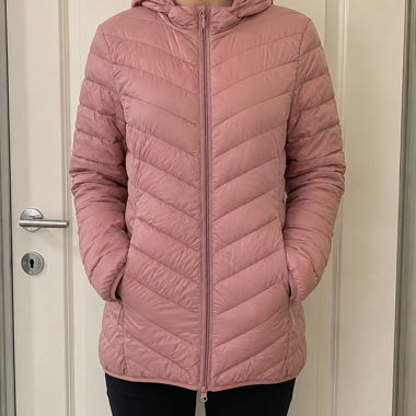 Damen Daunenjacke – Altrosa (Dusty Rose), Grösse M
