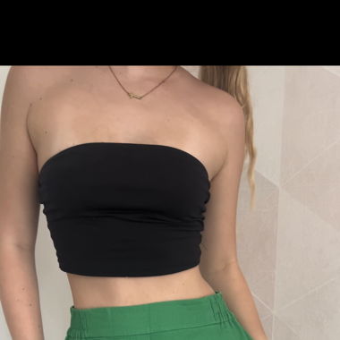 Linen pants green 