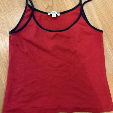 Red Spaghetti Strap Top