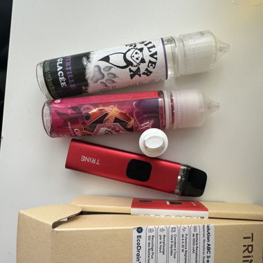Vapote & liquide acheté en décembre 