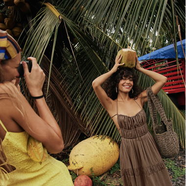 Robe longue Free People Taking Sides