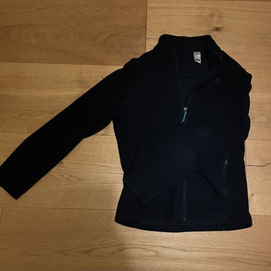 Damen Fleece-Jacke Quechua dunkelblau