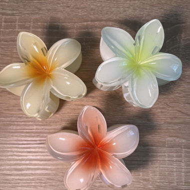 Barrettes à cheveux fleurs, lot de 3