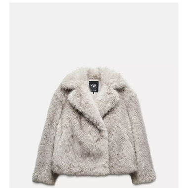 Zara Faux Fur Jacket