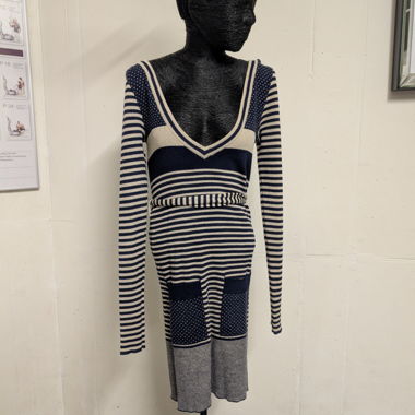 Abito maglione a righe Marc by Marc Jacobs