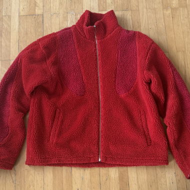 Red Systemic Fleece Jacket