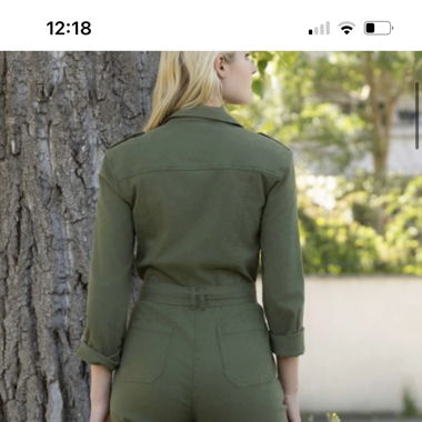 CIMINY Jumpsuit - Dark Green Overall - L