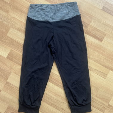Leggings de sport noir/gris