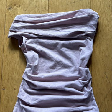 Haut bandeau lilas Zara