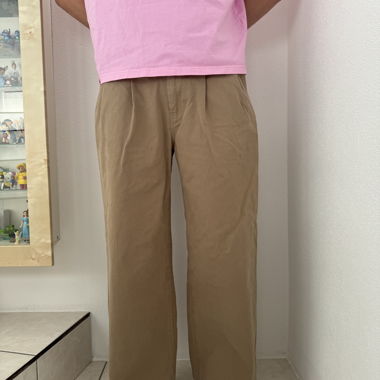 Nude project pantaloni chino a gamba ampia