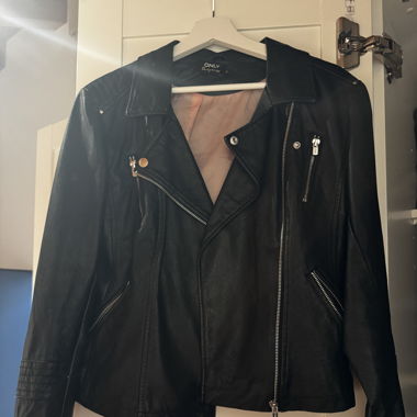 Lederjacke 