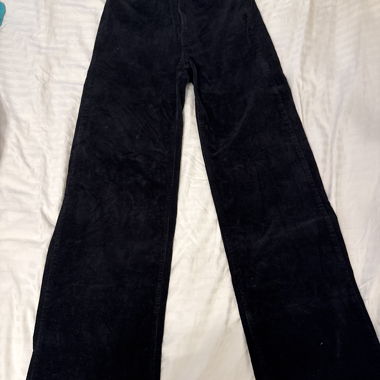 Pantaloni neri in velluto a coste H&M Divided