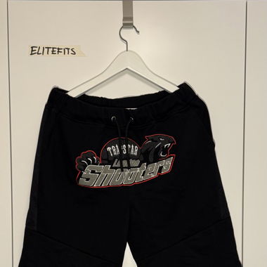 Trapstar Shooters Shorts Schwarz/Rot