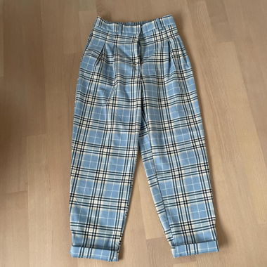 Monki Tartan Trousers