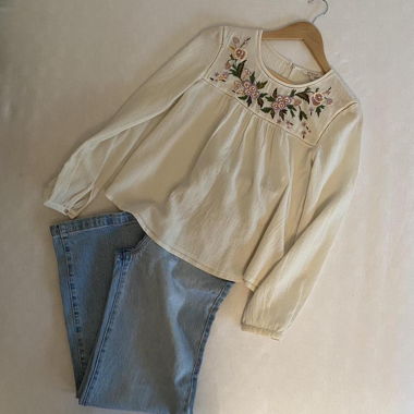 Blumen Blouse