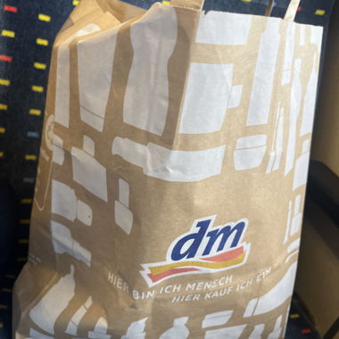 dm Papiertasche