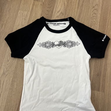 Chrome Hearts T-shirt bianca/nera