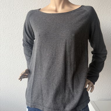 Maglione grigio sottile Pieces