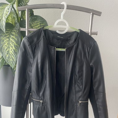 Lederjacke tailliert