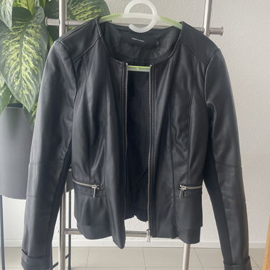 Lederjacke tailliert