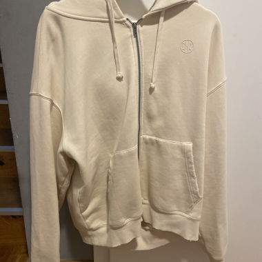 Beige Zip-Hoodie Ninth Hall