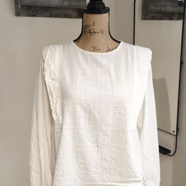 H&M White Blouse Size M