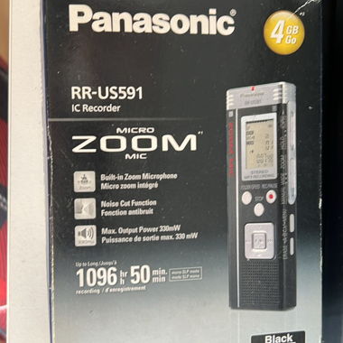 Panasonic RR-US591 IC Voice Recorder