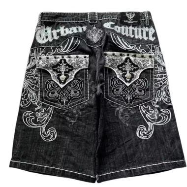 Shorts en Jean Y2k Urban Coulture Jorts