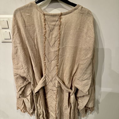 Veste en lin blanche