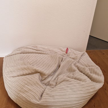 Pouf Loungepug crème