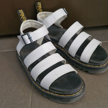 Sandales Dr Martens Blaire White, taille 39