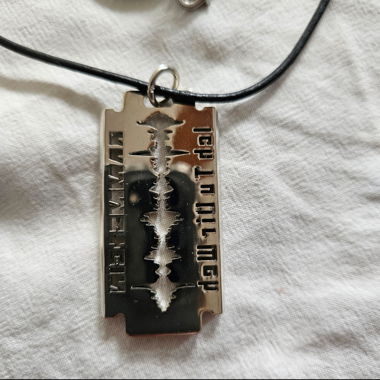 Rammstein necklace 