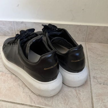 Baskets noires Alexander McQueen