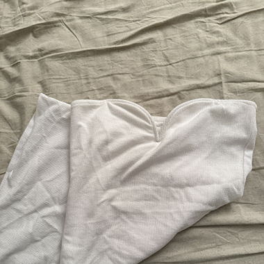 Robe blanche courte