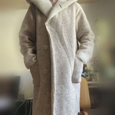 Cappotto con cappuccio Camaieu
