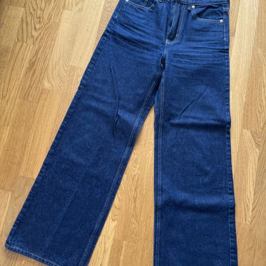 H&M Dark Blue Wide‑Leg Women's Jeans