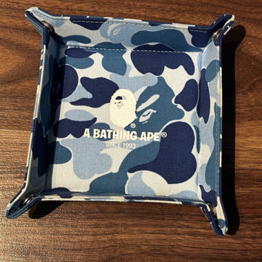 Bathing Ape Bape Tray Camo Blau