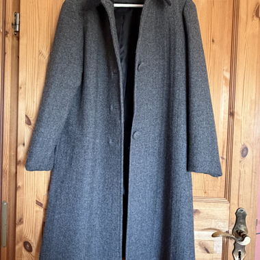 Grey wool coat