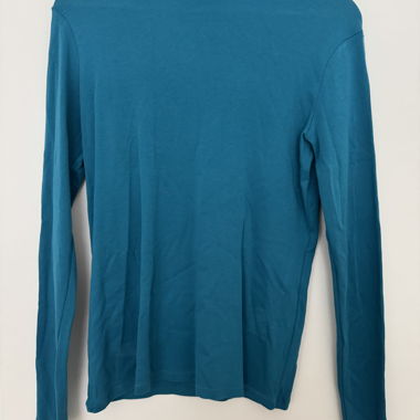 Benetton teal turtleneck top
