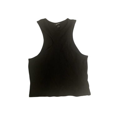 asymmetrical top in black 