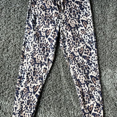 Topshop-Leopardenmusterhose