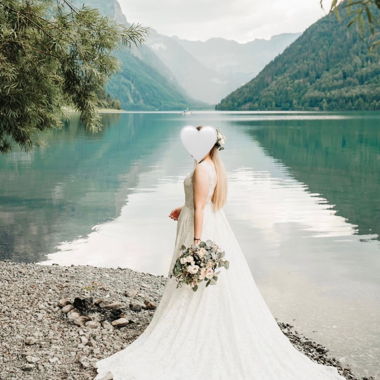 Hochzeitskleid aus Spitze