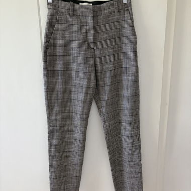 Pantalon en tissu à carreaux H&M, taille 36