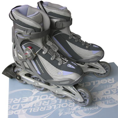 Grey Rollerblades