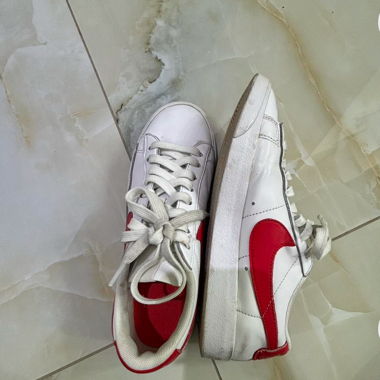 NIKE - white & red sneakers #nike #sneakers