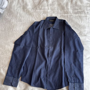 Chemise coton bleu de la marque Emile Lafaurie
